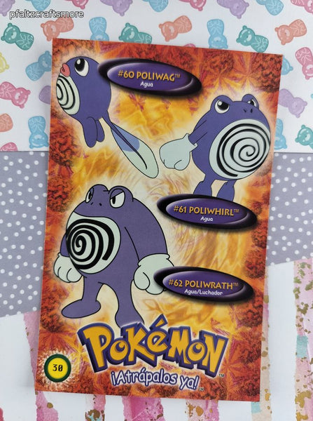 RARE Vintage 2000 Pokemon International Postcard Standard Size #30 - NM