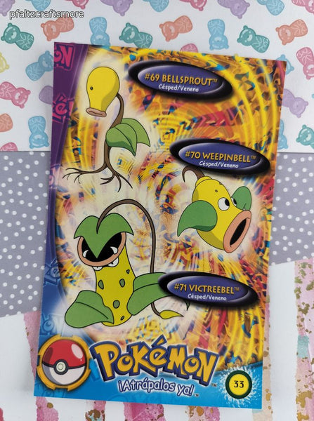RARE Vintage 2000 Pokemon International Postcard Standard Size #33 - NM