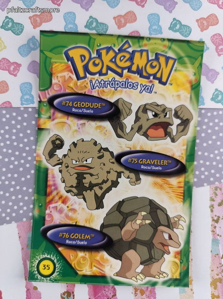 RARE Vintage 2000 Pokemon International Postcard Standard Size #35 - NM
