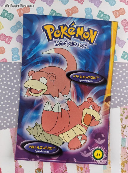 RARE Vintage 2000 Pokemon International Postcard Standard Size #37 - NM