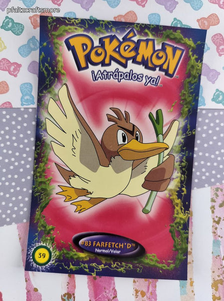 RARE Vintage 2000 Pokemon International Postcard Standard Size #39 - NM
