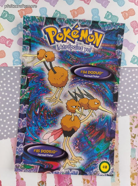 RARE Vintage 2000 Pokemon International Postcard Standard Size #40 - NM