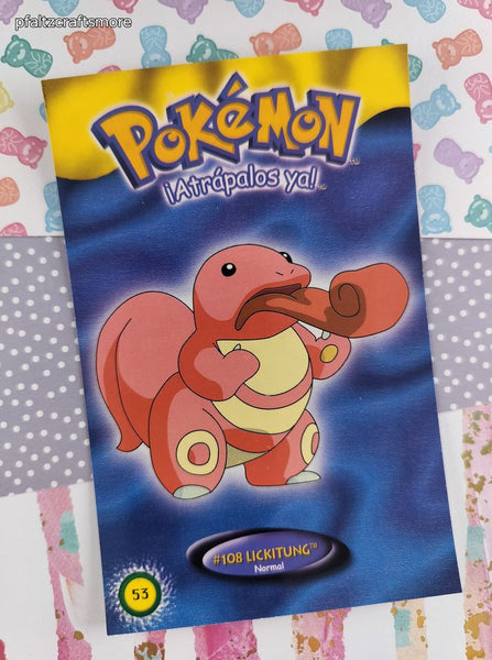 RARE Vintage 2000 Pokemon International Postcard Standard Size #53 - NM