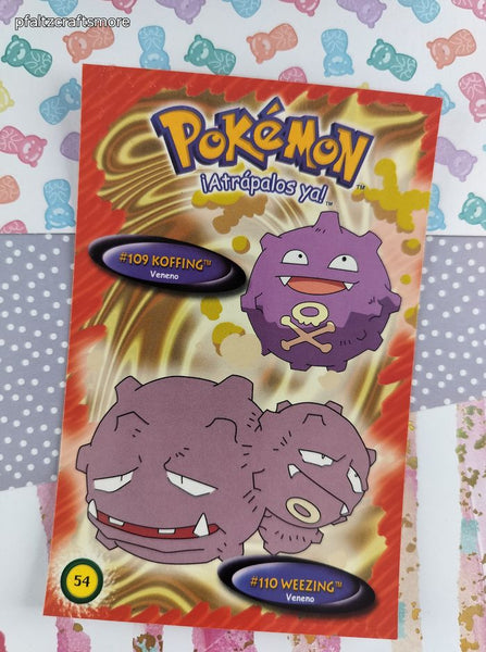 RARE Vintage 2000 Pokemon International Postcard Standard Size #54 - NM