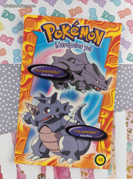 RARE Vintage 2000 Pokemon International Postcard Standard Size #55 - NM
