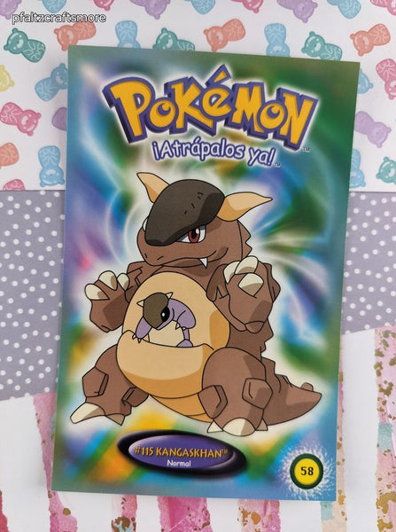 RARE Vintage 2000 Pokemon International Postcard Standard Size #58 - NM