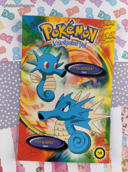 RARE Vintage 2000 Pokemon International Postcard Standard Size #59 - NM