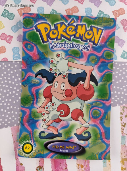 RARE Vintage 2000 Pokemon International Postcard Standard Size #62 - NM