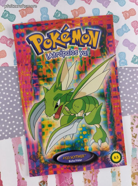 RARE Vintage 2000 Pokemon International Postcard Standard Size #63 - NM