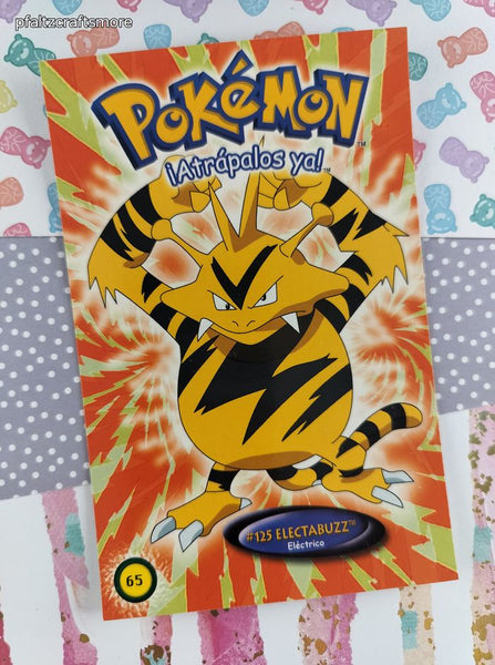RARE Vintage 2000 Pokemon International Postcard Standard Size #65 - NM