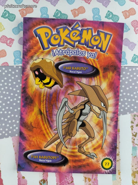 RARE Vintage 2000 Pokemon International Postcard Standard Size #77 - NM