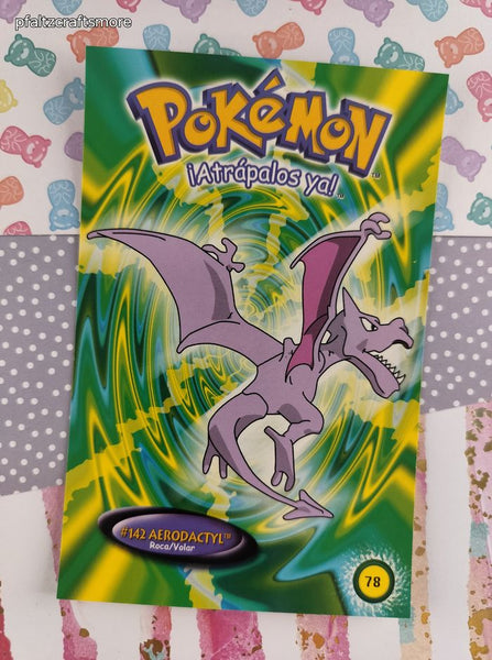 RARE Vintage 2000 Pokemon International Postcard Standard Size #78 - NM