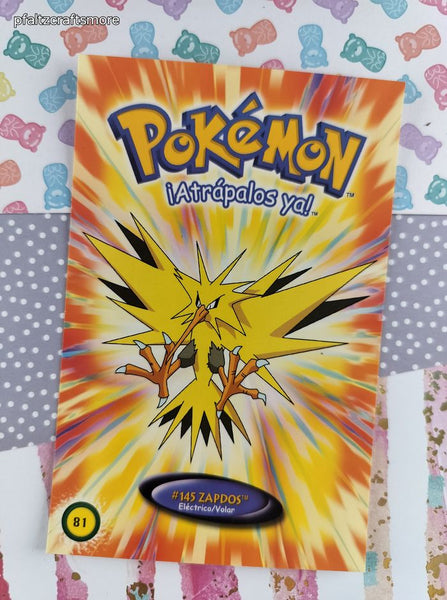 RARE Vintage 2000 Pokemon International Postcard Standard Size #81 - NM