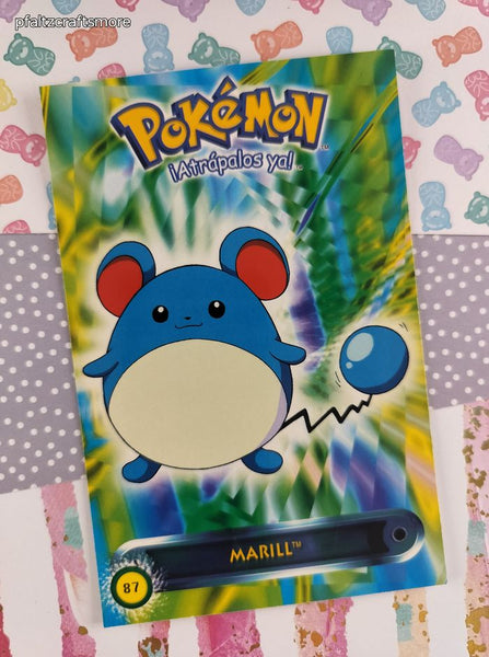 RARE Vintage 2000 Pokemon International Postcard Standard Size #87 - NM
