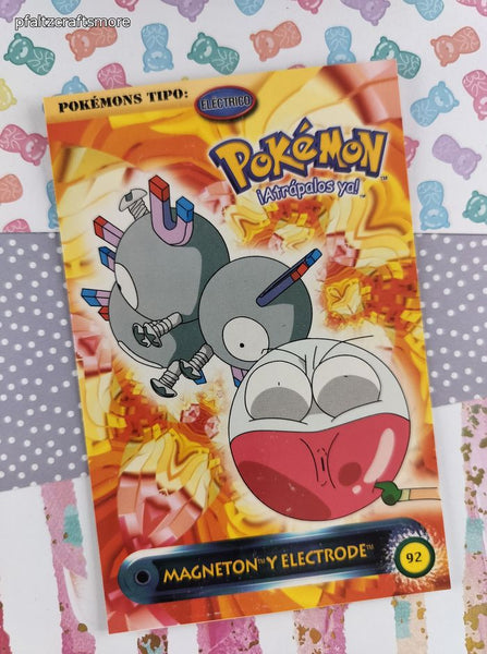 RARE Vintage 2000 Pokemon International Postcard Standard Size #92 - NM