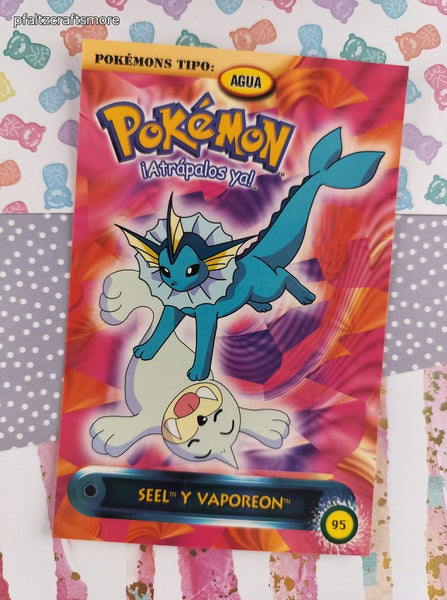 RARE Vintage 2000 Pokemon International Postcard Standard Size #95 - NM