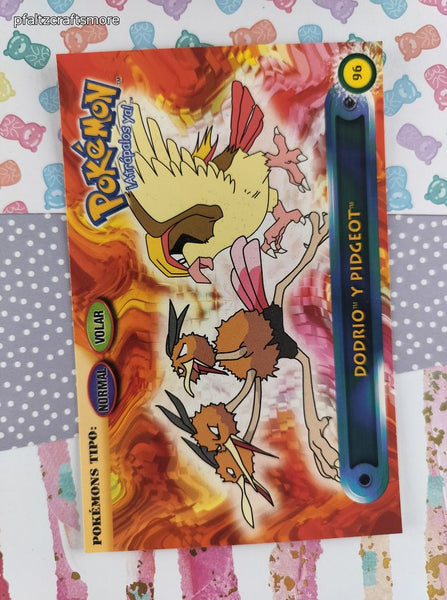 RARE Vintage 2000 Pokemon International Postcard Standard Size #96 - NM