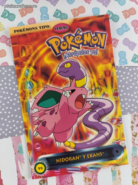 RARE Vintage 2000 Pokemon International Postcard Standard Size #99 - NM