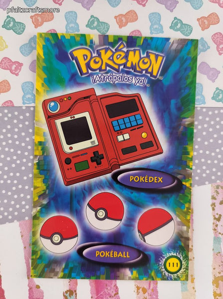 RARE Vintage 2000 Pokemon International Postcard Standard Size #111 - NM