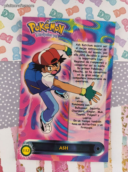 RARE Vintage 2000 Pokemon International Postcard Standard Size #112 - NM