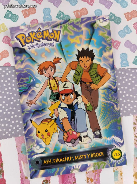 RARE Vintage 2000 Pokemon International Postcard Standard Size #123 - NM