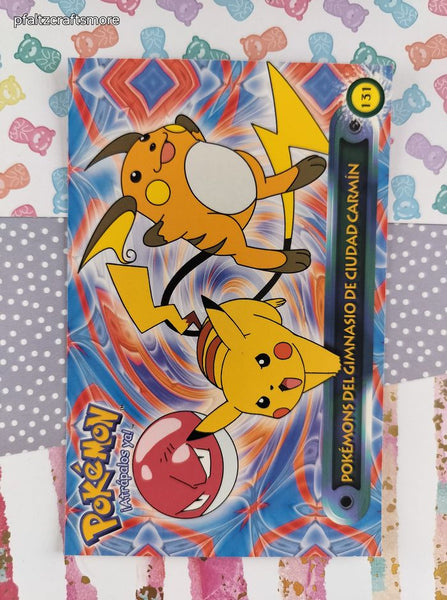 RARE Vintage 2000 Pokemon International Postcard Standard Size #131 - NM