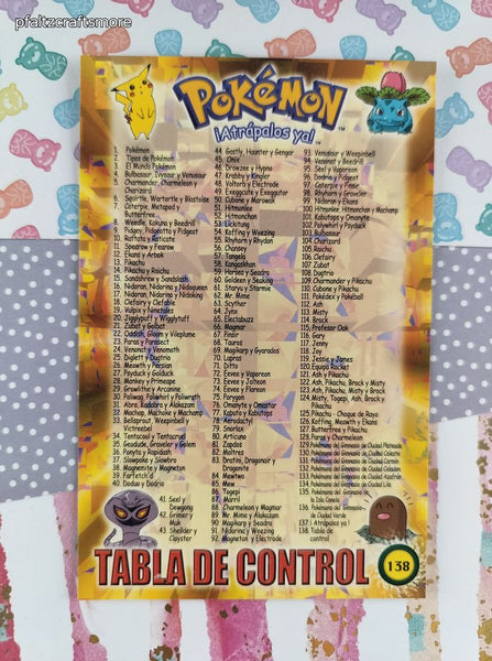 RARE Vintage 2000 Pokemon International Postcard Standard Size #138 - NM