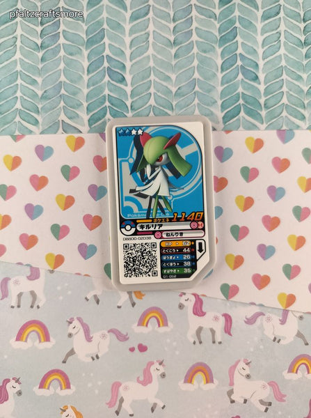 Pokemon Japanese Arcade Game Token Kirlia 1140 - NM