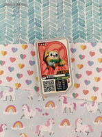 Pokemon Japanese Arcade Game Token Rowlet 1420 - NM
