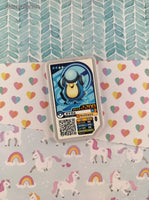 Pokemon Japanese Arcade Game Token Palpitoad 2200 - NM