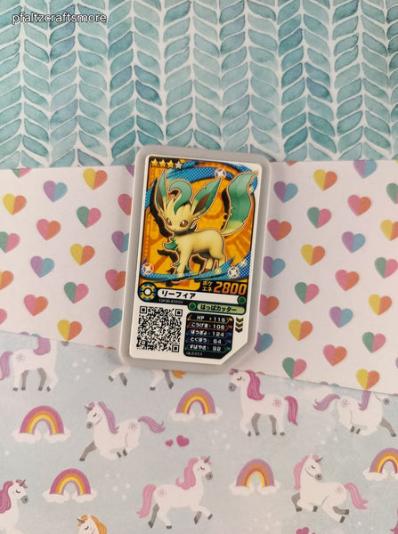 Pokemon Japanese Arcade Game Token Leafeon 2800 - NM