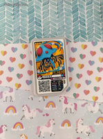 Pokemon Japanese Arcade Game Token Tentacruel 2820 - NM