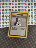 Vintage Rare - Imposter Professor Oak Base Set 2 Non-Holo Pokemon Card 102/130 - VG (D)