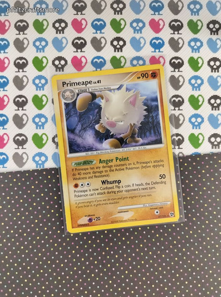 Vintage Rare - Primeape Great Encounters Non-Holo Pokemon Card 27/106 - VG (B)