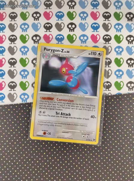 Vintage Rare - Porygon-Z Great Encounters Non-Holo Pokemon Card 6/106 - VG (B)