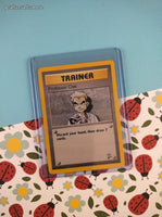 Vintage Uncommon - Professor Oak Base Set 2 Non-Holo Pokemon Card 116/130 - NM