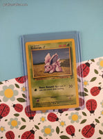 Vintage Common - Nidoran Base Set 2 Non-Holo Pokemon Card 83/130 - NM