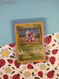 Vintage Common - Nidoran Base Set 2 Non-Holo Pokemon Card 83/130 - NM