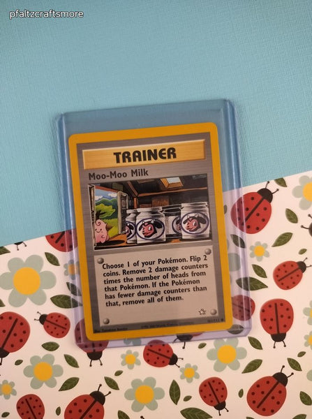 Vintage Common - Moo-Moo Milk Neo Genesis Non-Holo Pokemon Card 101/111 - NM