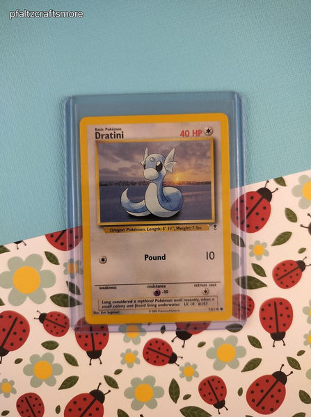 Vintage Common - Dratini Legendary Collection Non-Holo Pokemon Card 72/110 - NM