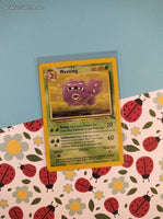 Vintage Uncommon - Weezing Fossil Non-Holo Pokemon Card  45/62 - VG (C)