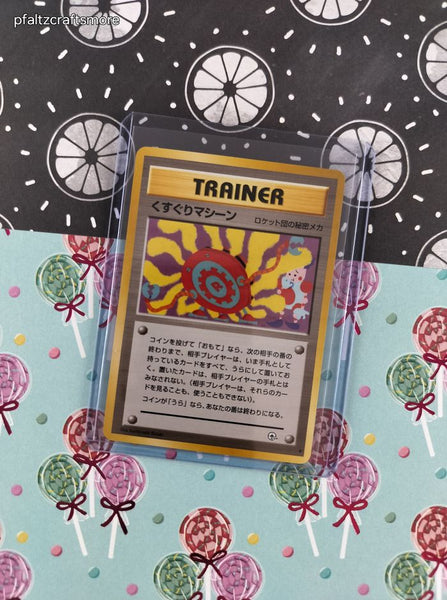 Vintage Uncommon (Japanese) - Rocket's Secret Machine Gym Series Non-Holo Pokemon Card - NM