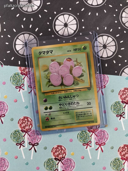 Vintage Common (Japanese) - Exeggcute Jungle Pokemon Card #102 - NM