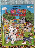 Vintage 1996 1st Printing Look & Find Shari Lewis' Lamb Chop and Friends Oversized Hardcover