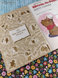 Vintage 1974 Little Golden Book: Winnie-the-Pooh Meets Gopher Hardcover