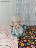 Vintage 1993 Cherished Teddies "Friendship Blooms With Loving Care" #626074 Figurine