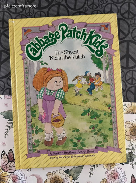 Vintage 1984 Cabbage Patch Kids The Shyest "Kid in the" Patch Hardcover Picture Book
