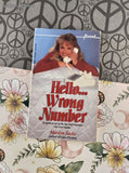 Vintage 1981 1st Printing Hello...Wrong Number by Marilyn Sachs Softcover