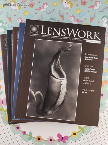 LensWork Photography and the Creative Process Magazine, 2009 #80, 81, 82, 84, 85