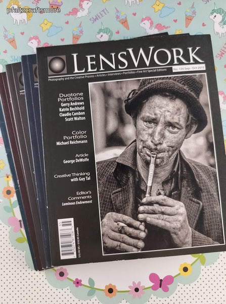 LensWork Photography and the Creative Process Magazine, 2015 #116, 117, 118, 119, 120